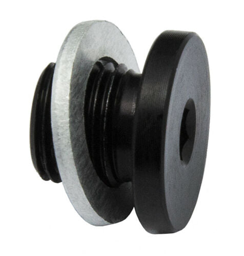 M10x1.0 BLACK METRIC Hex Allen Key BLANKING PLUG BLOCKER Male Oil